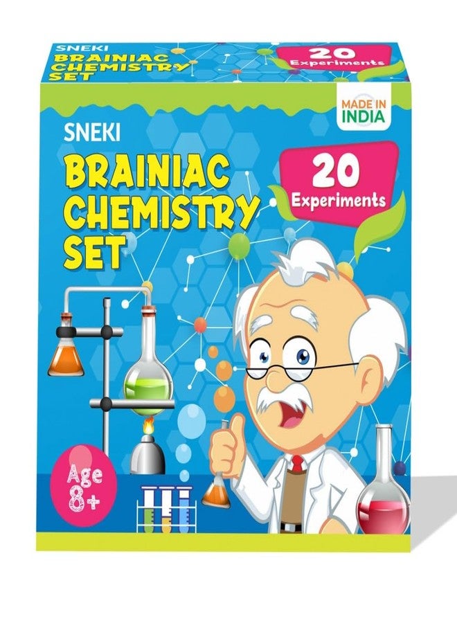 SNEKI Educational Chemistry Science Experiment Kit Games Gift Toys for Kids Boy Girl Aged 8 10 12 Year STEM Scientific Lab Kit Project Toy Birthday Gifts for Boys Girls Home Chem Lab Toy Science Kit - Image 1